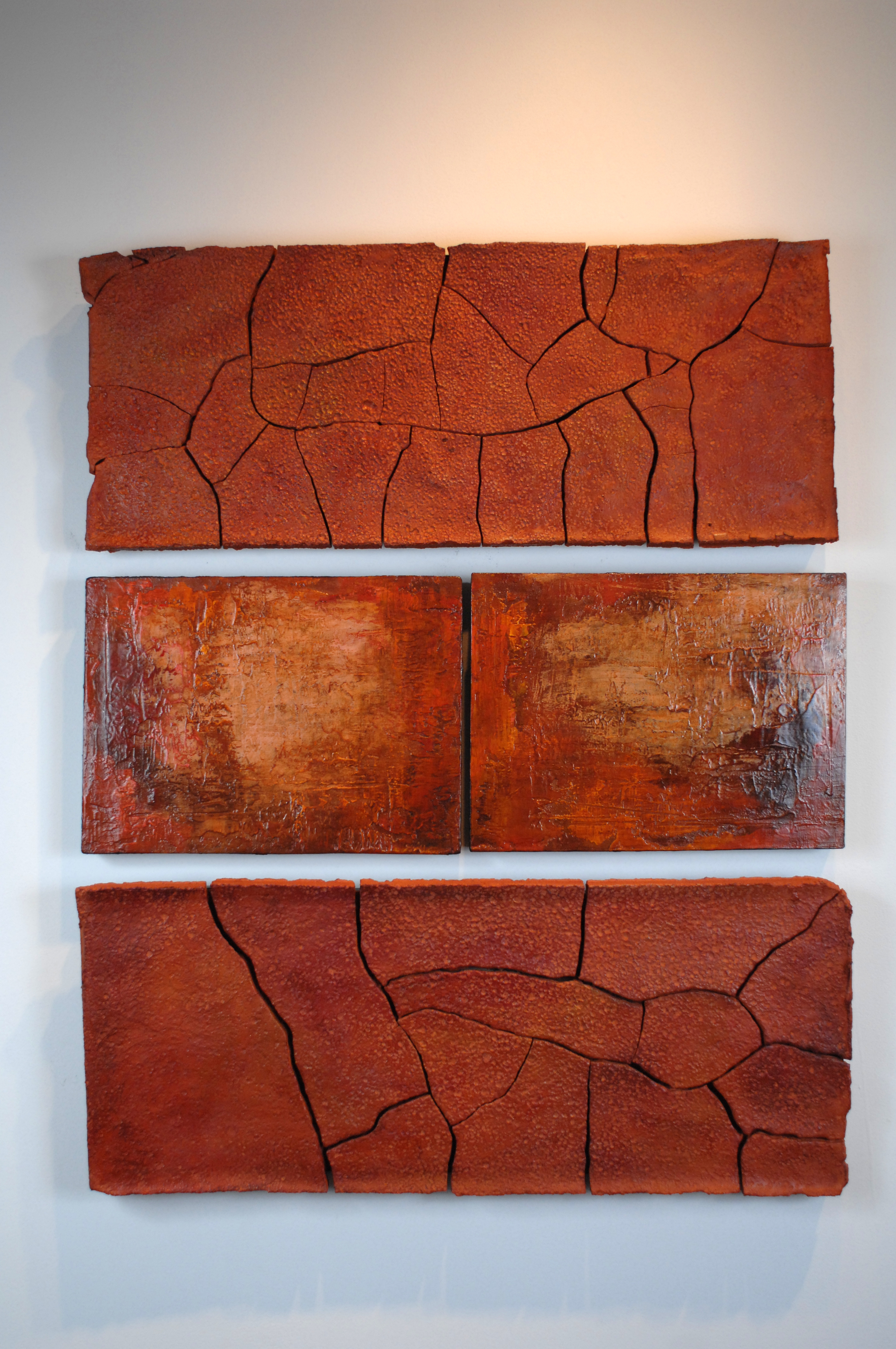 Mourao Red Lands 2 (Clay Pannels by May Britton)
